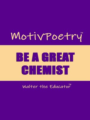 cover image of Be a Great Chemist